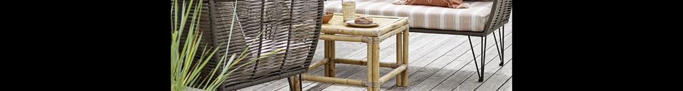 Material Details Bamboo coffee table Sole
