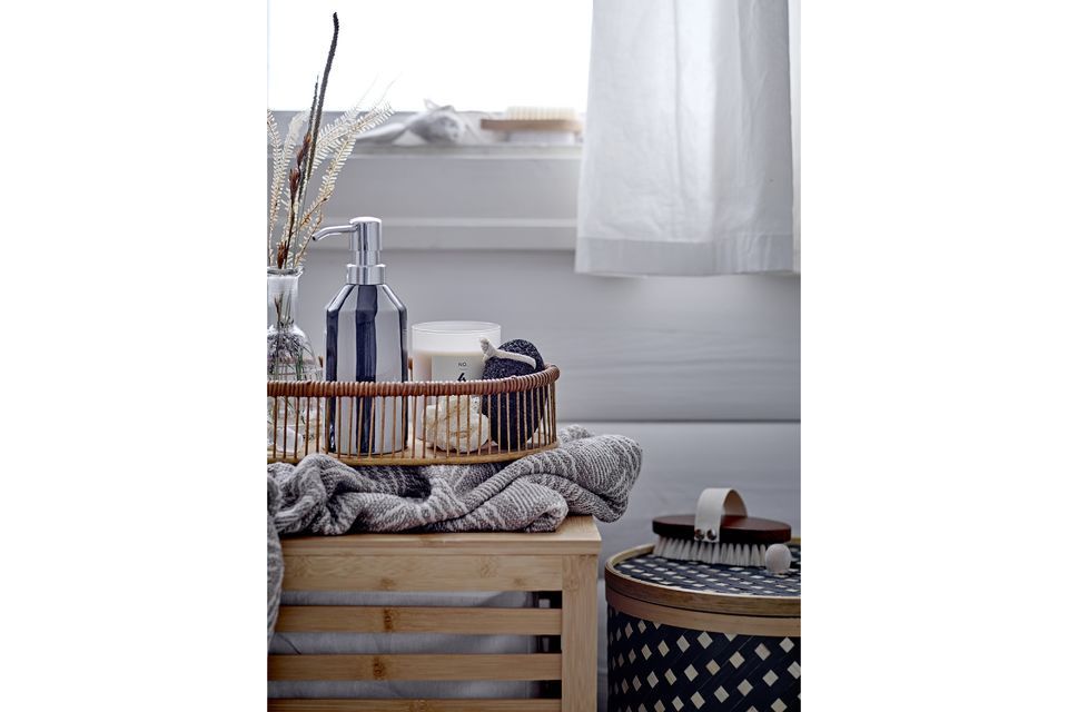 A design laundry basket from the Danish label Bloomingville