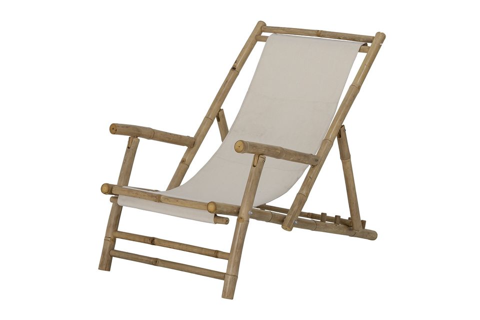 Bloomingville\'s Kordu lounger is made of bamboo for an organic, cozy and comforting vibe