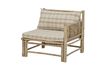 Miniature bamboo right side corner sofa Korfu 3