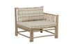 Miniature bamboo right side corner sofa Korfu 4