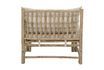 Miniature bamboo right side corner sofa Korfu 6