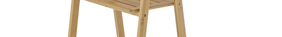 Material Details Bamboo shelf Aden