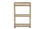 Miniature Bamboo storage shelf Aden Clipped