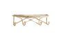 Miniature bamboo wall shelf with  4 hooks Haven Clipped