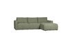 Miniature Bar green fabric right corner sofa 4