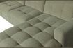 Miniature Bar green fabric right corner sofa 6