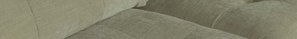 Material Details Bar green fabric right corner sofa