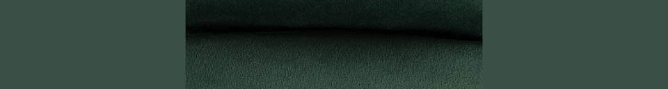 Material Details bar Green velvet footrest