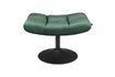 Miniature bar Green velvet footrest 6