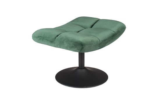 bar Green velvet footrest Clipped