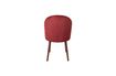 Miniature Barbara chair in red velvet 9