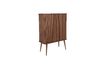 Miniature Barber cabinet with walnut finish 9