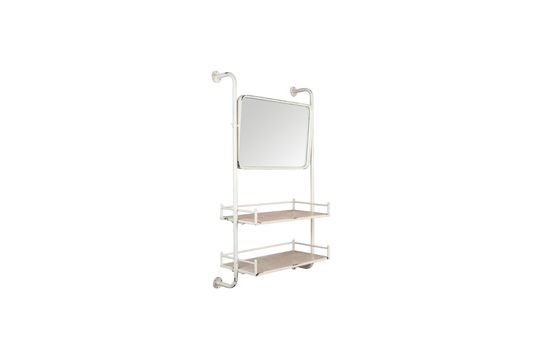 Barber wall shelf and mirror