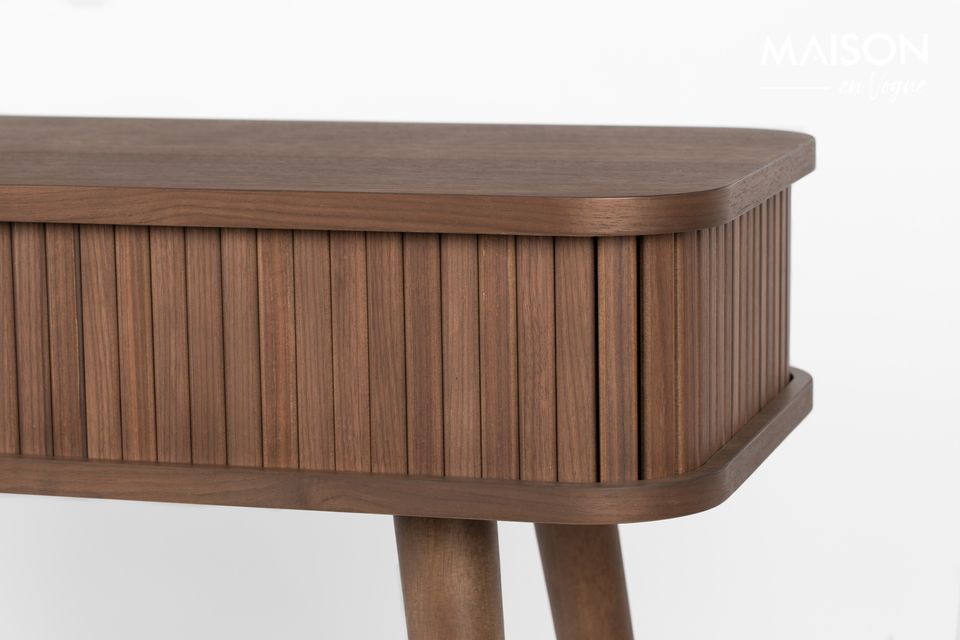 Barbier Walnut Console - 4