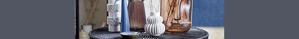 Material Details Barrit White stoneware vase