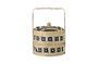Miniature Basket with black lid Nian Clipped