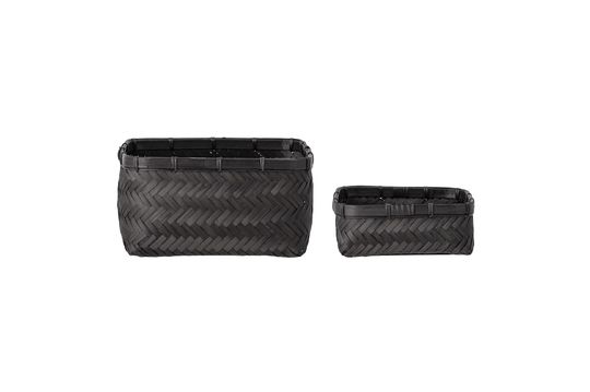 Baskets in black Donia Clipped