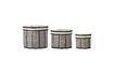 Miniature Baskets with black lid Islim 1