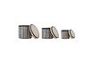 Miniature Baskets with black lid Islim 7