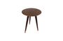 Miniature Bast copper finish side table Clipped