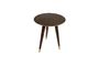 Miniature Bast side table with brass finish Clipped