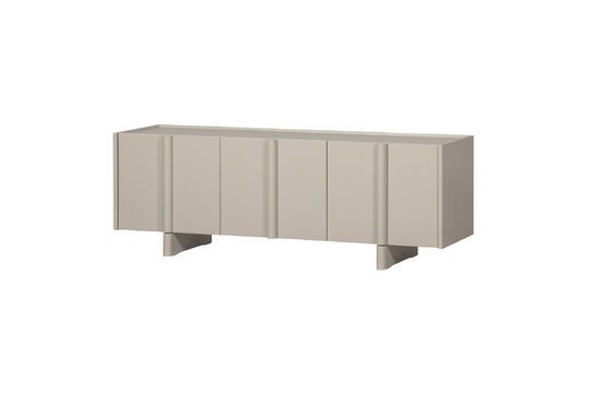 Basu pine TV stand