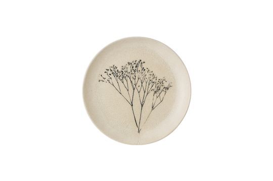 Bea stoneware plate Clipped