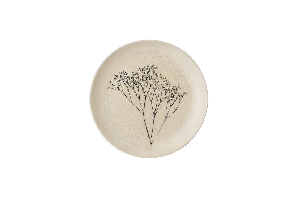 Bea stoneware plate Bloomingville