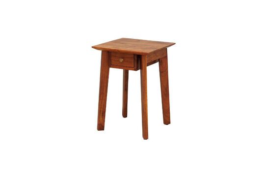 Bedside table in dark wood District