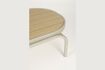 Miniature Beige aluminium garden table Vista 10