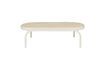 Miniature Beige aluminium garden table Vista 1