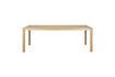 Miniature Beige ash veneer dining table 180x90 Sticks 1