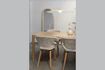 Miniature Beige ash veneer dining table 220x90 Sticks 2