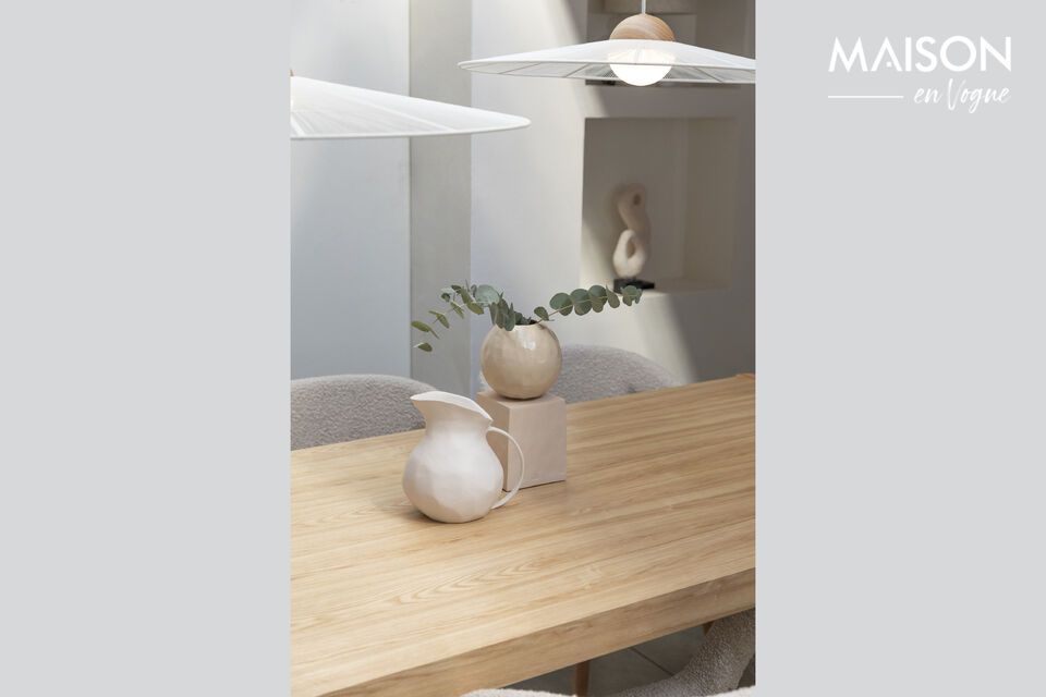 The Sticks dining table is much more than just a piece of furniture
