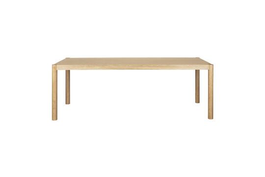 Beige ash veneer dining table 220x90 Sticks Clipped