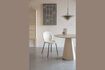 Miniature Beige ash veneer dining table Pilar 3