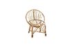 Miniature Beige bamboo chair Astra 1
