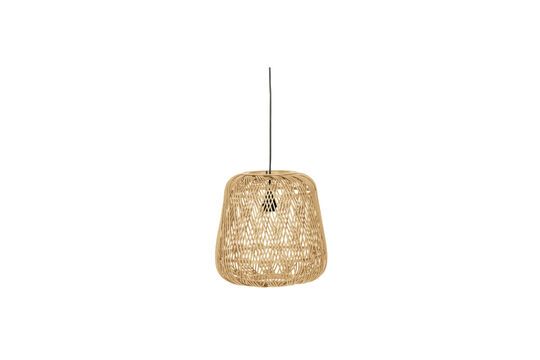 Beige bamboo lamp Moza Clipped
