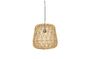 Miniature Beige bamboo lamp Moza Clipped
