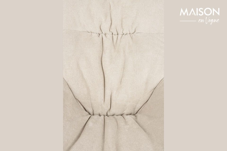 An armchair that invites relaxation.
