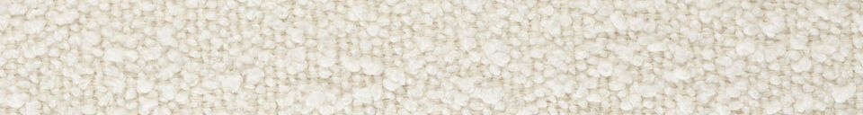 Material Details Beige boucle fabric armchair Oolong