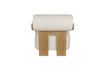 Miniature Beige boucle fabric armchair Oolong 6