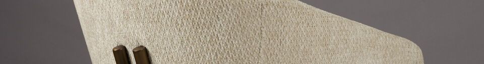 Material Details Beige eucalyptus plywood chair Naida