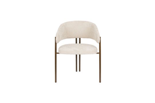 Beige eucalyptus plywood chair Naida Clipped