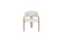 Miniature Beige eucalyptus plywood chair Naida Clipped