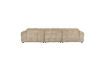 Miniature Beige fabric 4-seater sofa Hackman 9