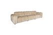 Miniature Beige fabric 4-seater sofa Hackman 10