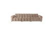 Miniature Beige fabric 4-seater sofa Hackman 11