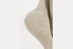 Miniature Beige fabric and eucalyptus wood armchair Philly 10